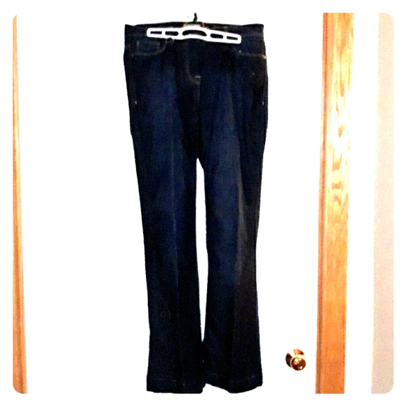 Burberry Blue Denim Wiltshire Flare Jean 30 8 - Picture 5 of 6